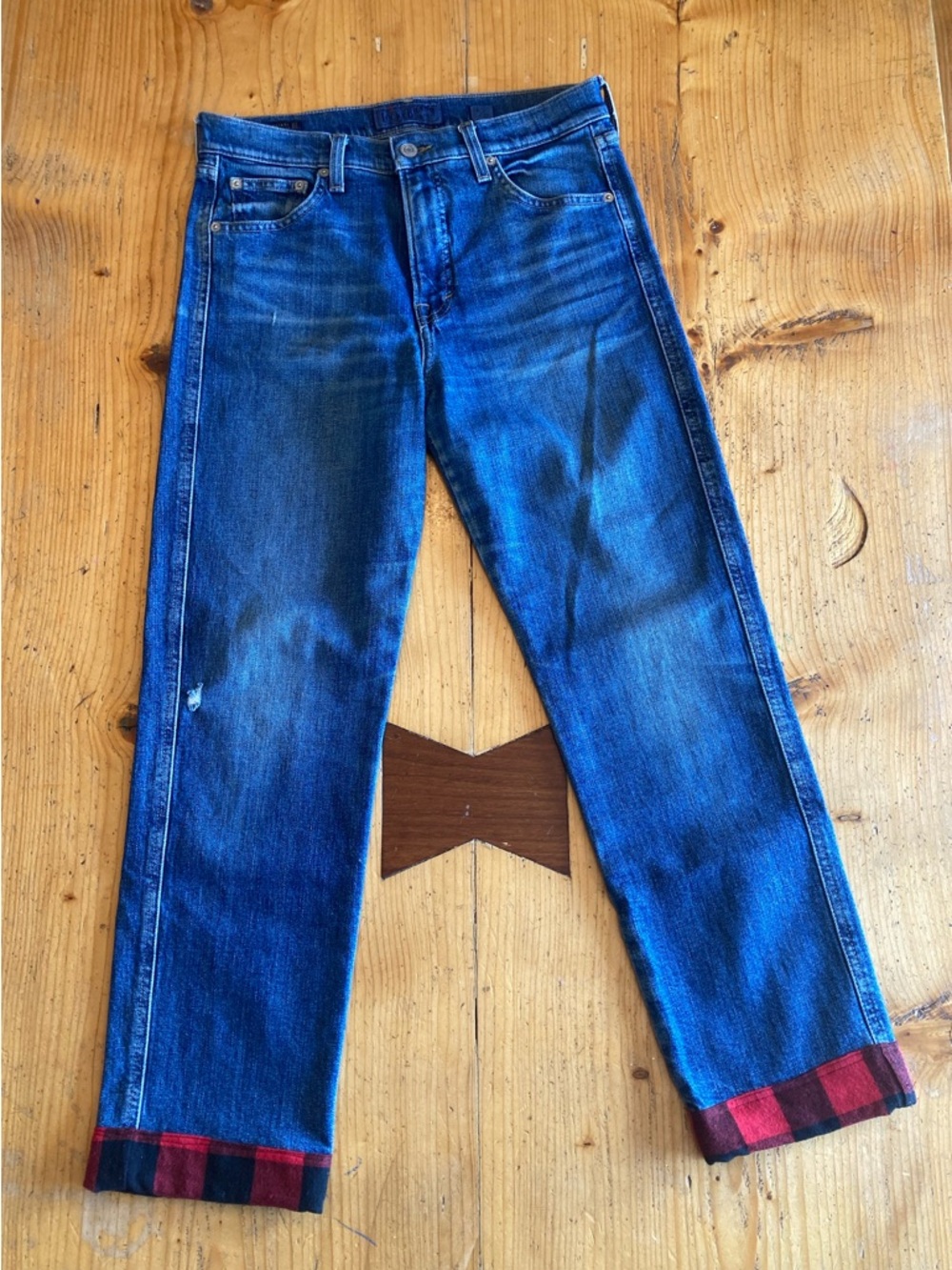 Upcycled Lucky Brand Skinny Jeans